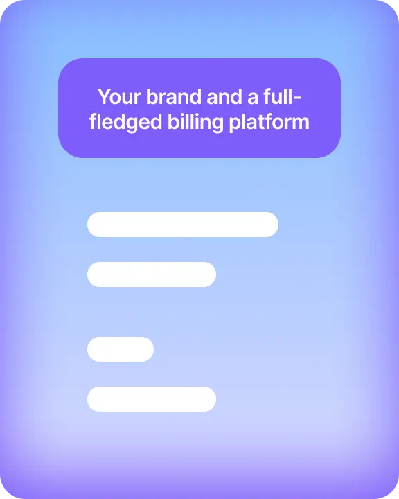 Wholesale telecom platform with your own branding and billing system